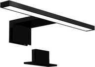 NÁSTENNÁ LAMPA DO ZRKADLA - DO SKRIŇKY - LED 5W - ČIERNA - KÚPEĽŇOVÁ - IP44 NÁSTENNÁ LAMPA DO ZRKADLA - DO SKRIŇKY - LED 5W - ČIERNA - KÚPEĽŇOVÁ - IP44