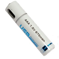 Nabíjacia AAA micro USB batéria 675 mWh 1,5V CE