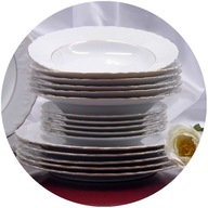 3604 ROCOCO VEČERÁ SERVIS 6/18 ĆMIELÓW PORCELÁN 3604 ROCOCO VEČERÁ SERVIS 6/18 ĆMIELÓW PORCELÁN