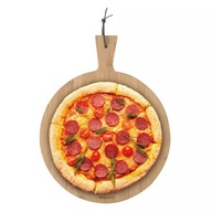 Bambusová doska na pizzu Špachtle na pizzu Bambusová doska na pizzu Špachtle na pizzu