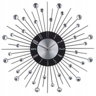 Nástenné hodiny GLAMOUR s diamantmi, 42 cm veľké Nástenné hodiny GLAMOUR s diamantmi, 42 cm veľké