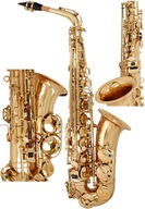 Alt saxofón Es, Eb Fis SaxA1110G M-tunes Gold