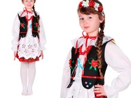 ĽUDOVÝ KROJ KRAKOWIANKY VYŠŠIE DIEVČA 98-110 6 kusov ĽUDOVÝ KROJ KRAKOWIANKY VYŠŠIE DIEVČA 98-110 6 kusov