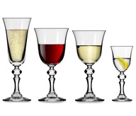 Poháre na víno, vodku, šampanské KROSNO Krista 24