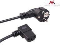 Pravouhlý napájací kábel 3 pin 5M EU zástrčka MCTV-804 Maclean