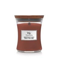 Sviečka Woodwick Stredne údený orech javor 275 g