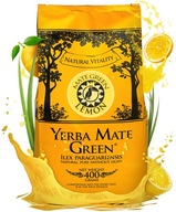 Yerba Mate Zelený CITRÓN 400g despalada 0,4 kg LIMON Yerba Mate Zelený CITRÓN 400g despalada 0,4 kg LIMON