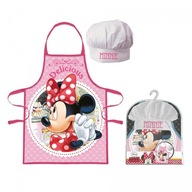MINNIE MOUSE KUCHYŇSKÁ ZÁstera PRE DETI ČIAPKA MINNIE MOUSE KUCHYŇSKÁ ZÁstera PRE DETI ČIAPKA