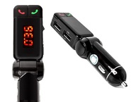FM BLUETOOTH VYSIELAČ MP3 NABÍJAČKA 2xUSB LCD FM BLUETOOTH VYSIELAČ MP3 NABÍJAČKA 2xUSB LCD