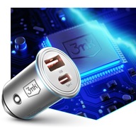 Nabíjačka do auta, USB typ C 3mk 2000 mA Nabíjačka do auta, USB typ C 3mk 2000 mA