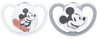 NUK SPACE MICKEY MOUSE cumlík SILIKÓNOVÝ 0-6M 2-BAL NUK SPACE MICKEY MOUSE cumlík SILIKÓNOVÝ 0-6M 2-BAL