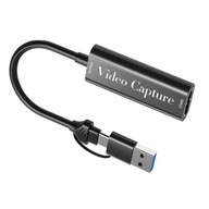 USB 3.0 - Grabber PC rekordér HDMI 4K OBS