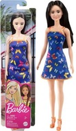 Bábika Barbie motýľ plážové modré šaty 3+