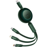 USB-C na USB-C microUSB, Lightning, Baseus kábel USB-C na USB-C microUSB, Lightning, Baseus kábel