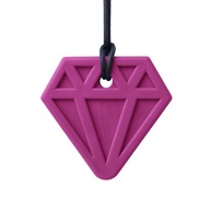 ARK DIAMENT LOGOPEEDIC TETHER VEĽMI JEMNÁ FUCHSIOVÁ FARBA - NÁHRDELNÍK ARK DIAMENT LOGOPEEDIC TETHER VEĽMI JEMNÁ FUCHSIOVÁ FARBA - NÁHRDELNÍK