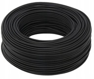 LGY ČIERNY KÁBEL 1x6 6mm2 750V 100 METROV H07V-K LGY ČIERNY KÁBEL 1x6 6mm2 750V 100 METROV H07V-K