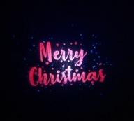 LED logo projektor vložka Hologram Veselé Vianoce