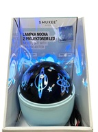Nočná lampa Smukee blue planet s LED projektorom Nočná lampa Smukee blue planet s LED projektorom