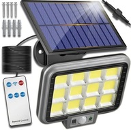 SOLÁRNE PULIČNÉ SVÍTIDLO SO SNÍMAČOM POHYBU 300 W DIAĽK SOLÁRNE PULIČNÉ SVÍTIDLO SO SNÍMAČOM POHYBU 300 W DIAĽK