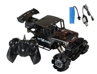 RC AUTO PÁSOVÉ AUTO SMOKE + VÝKONNÉ KOLESÁ ČIERNA RC AUTO PÁSOVÉ AUTO SMOKE + VÝKONNÉ KOLESÁ ČIERNA