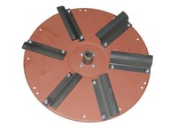 Ľavý kovový rozmetací kotúč RCW3