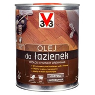 V33 Kúpeľňový olej na podlahy, bezfarebný matný 1L