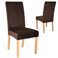 POTAH NA STOLIČKU, veľkosť XL, elastický zamat TESS hnedý POTAH NA STOLIČKU, veľkosť XL, elastický zamat TESS hnedý