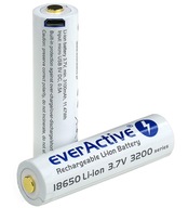 BATTERY CELL 18650 3200MAH EVERACTIVE MICRO