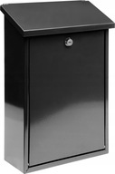 LISTINOVÁ SCHRÁNKA 400x250x100mm ČIERNA POŠTA LISTINOVÁ SCHRÁNKA 400x250x100mm ČIERNA POŠTA