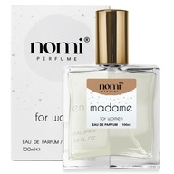 TRVALÉ FRANCÚZSKE DÁMSKE PARFÉMY NOMI PERFUMETS MADAME PARFUME 100ml TRVALÉ FRANCÚZSKE DÁMSKE PARFÉMY NOMI PERFUMETS MADAME PARFUME 100ml