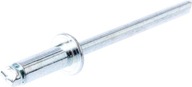 Slepý nit oceľová plochá hlava 4x10mm 100 ks Slepý nit oceľová plochá hlava 4x10mm 100 ks
