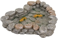 Jazierko s rybami na vianočný betlehem - rozmery: 12x13cm Jazierko s rybami na vianočný betlehem - rozmery: 12x13cm