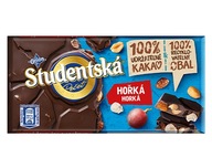 Studentská čokoláda Studentka horká 170 g Studentská čokoláda Studentka horká 170 g