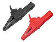 Krokodíl konektor 84mm gn banán 1000V/32A pár 2ks Krokodíl konektor 84mm gn banán 1000V/32A pár 2ks