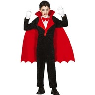 Kostým UPÍRA, halloweenský kostým DRACULA, 7-9 rokov Kostým UPÍRA, halloweenský kostým DRACULA, 7-9 rokov