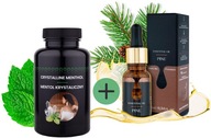 Prírodný borovicový olej 10ml + mentol 100g * SAUNA SET Prírodný borovicový olej 10ml + mentol 100g * SAUNA SET