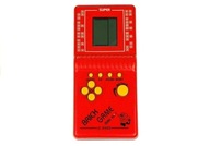 Elektronická vrecková hra Tetris červená