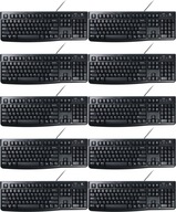Káblová klávesnica Logitech K120 čierna x10 Káblová klávesnica Logitech K120 čierna x10