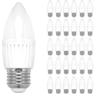 30x LED ŽIAROVKA SVIEČKOVÁ C37 E27 10W 800lm 6000K STUDENÁ BIELA FARBA 30x LED ŽIAROVKA SVIEČKOVÁ C37 E27 10W 800lm 6000K STUDENÁ BIELA FARBA