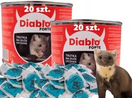 SILNÝ JED PRE VEĽKÉ HLODAVCE, myši JED 600g