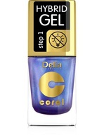 DELIA COSMETICS CORAL HYBRID GEL HYBRID NAIL LAK Č. 109 - MULT