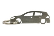 Kľúčenka VW Volkswagen Golf MK6 5d, nerezová oceľ Kľúčenka VW Volkswagen Golf MK6 5d, nerezová oceľ