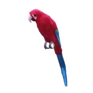 Umelý vtáčí papagáj s perím Umelý vtáčí papagáj s perím