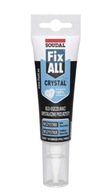 Soudal Adhesive Sealant Fix All Crystal 125ml Soudal Adhesive Sealant Fix All Crystal 125ml
