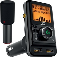 FM TRANSMITTER LTC BLUETOOTH USB NABÍJAČKA 2 X 2,4A FM TRANSMITTER LTC BLUETOOTH USB NABÍJAČKA 2 X 2,4A