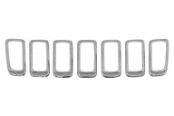 JEEP COMPASS CHROME GRIL LINERS 68109865AA JEEP COMPASS CHROME GRIL LINERS 68109865AA