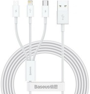 Pre službu 3v1 BASEUS USB-C MicroUSB Lightning Pre službu 3v1 BASEUS USB-C MicroUSB Lightning