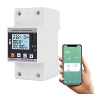 Elektromer TUYA WiFi 63A, odpojenie L a N Elektromer TUYA WiFi 63A, odpojenie L a N