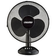 Mesko Fan MS 7310 Stolný ventilátor, počet prevodov 3, 45 W, oscilácia, stred.