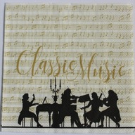 Decoupage obrúsok 1 ks Klasická hudba